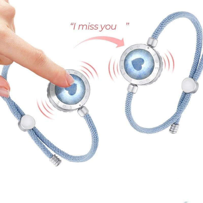 Totwoo Blue Lovers Induction Bracelet - A Pair of Long-distance Lovers