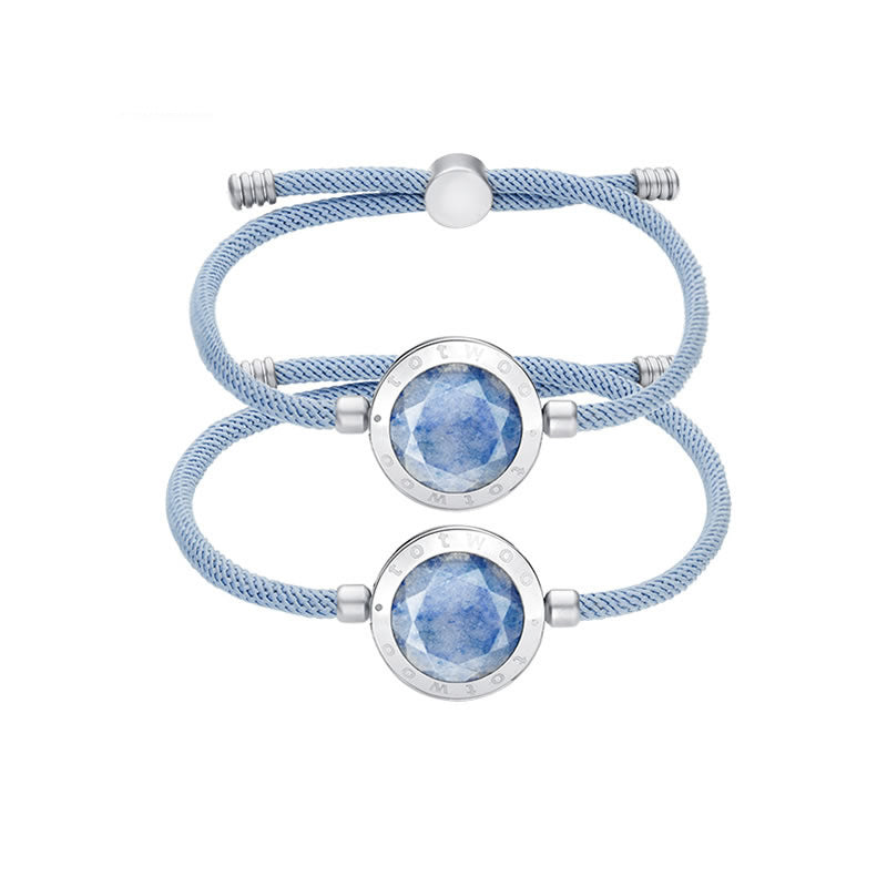 Totwoo Blue Lovers Induction Bracelet - A Pair of Long-distance Lovers